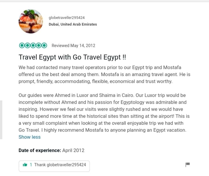 Travel Egypt with Go Travel Egypt !!